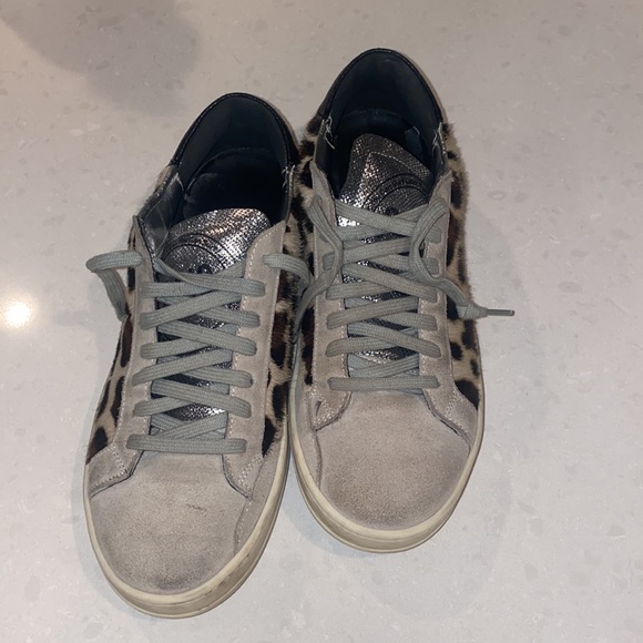 P448 John Leopard Low-Top Sneakers 37 - Picture 8 of 11